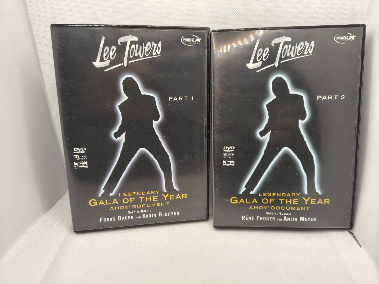 Lee Towers part 1 en 2 dvd, Ophalen of Verzenden, Zo goed als nieuw