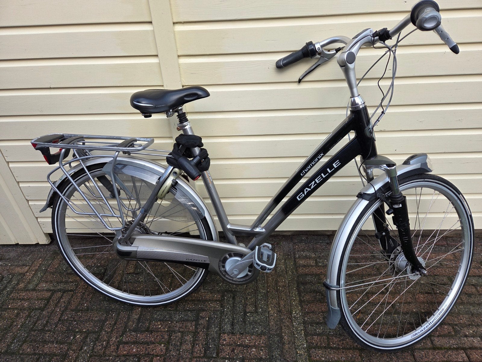 Gazelle Chamonix Excellent Damesfiets 8 versnellingen, Ophalen, Velgrem, Versnellingen, Gazelle