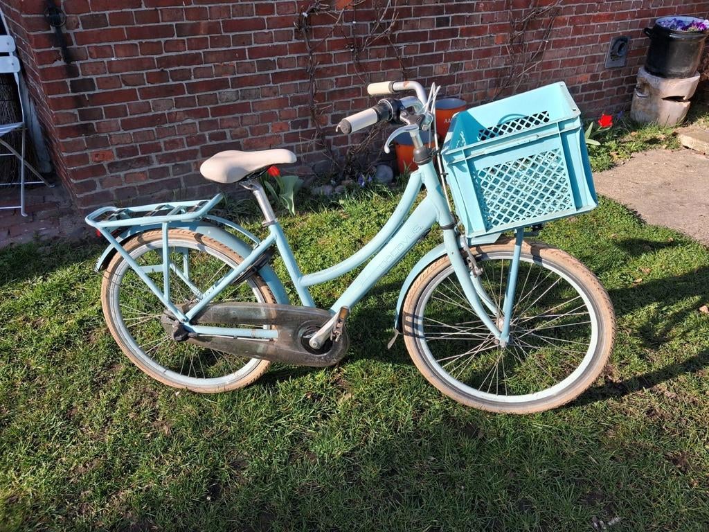 Batavus kinderfiets met kratje, Fietsen en Brommers, Ophalen, Gebruikt, 20 inch of meer