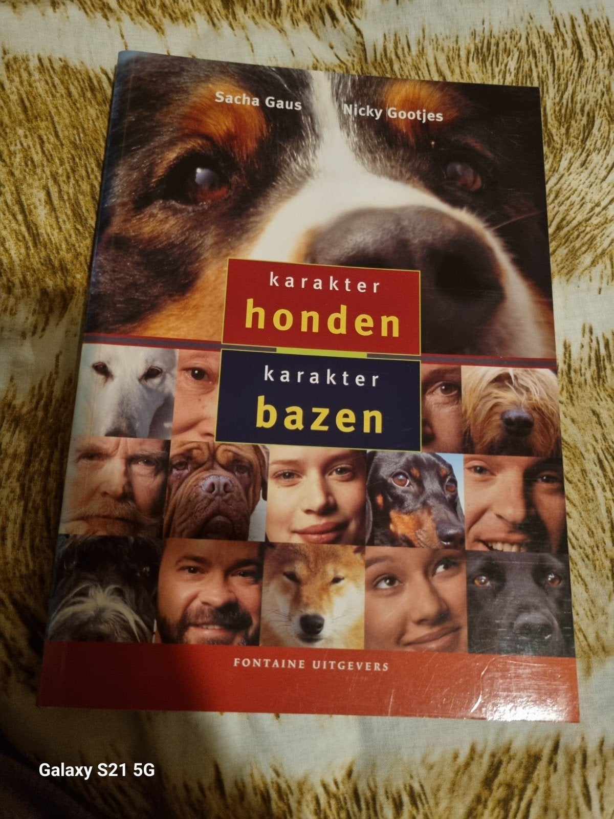 Karakter Honden Karakter Bazen - Sacha Gaus & Nicky Gootjes, Ophalen of Verzenden, Zo goed als nieuw, Honden, Sacha Gaus & Nicky Gootjes