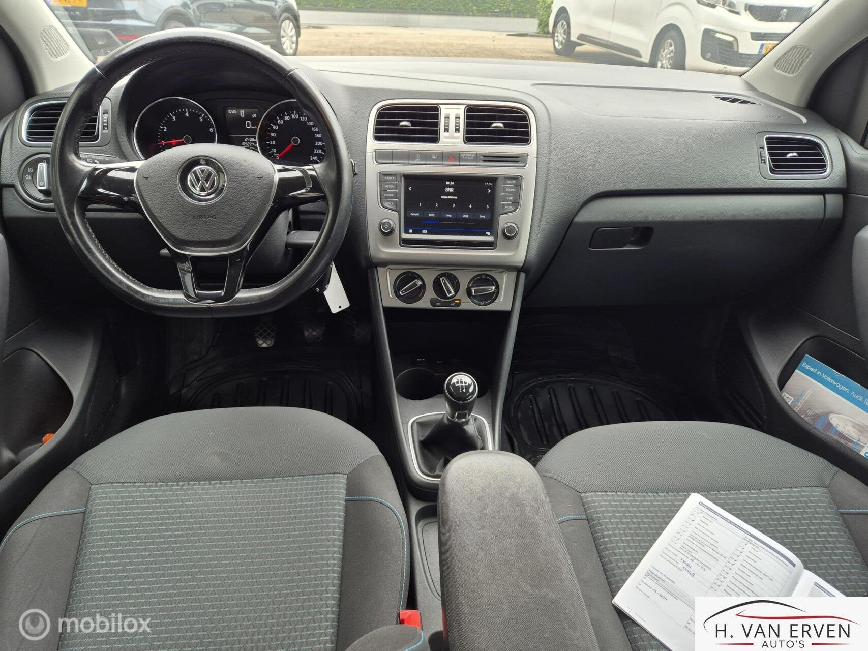 Volkswagen Polo 1.0 BlueMotion Edition, Auto's, Volkswagen, Voorwielaandrijving, 40 €/maand, 95 pk, Origineel Nederlands
