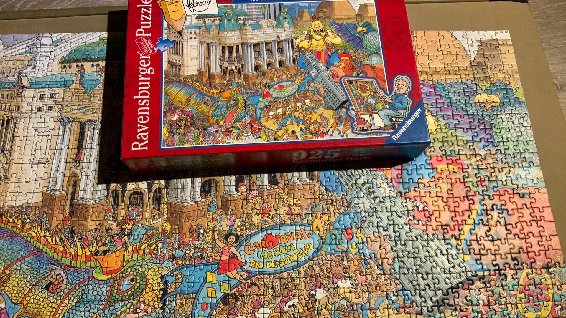 Ravensburger puzzel, Ophalen, 500 t/m 1500 stukjes, Zo goed als nieuw