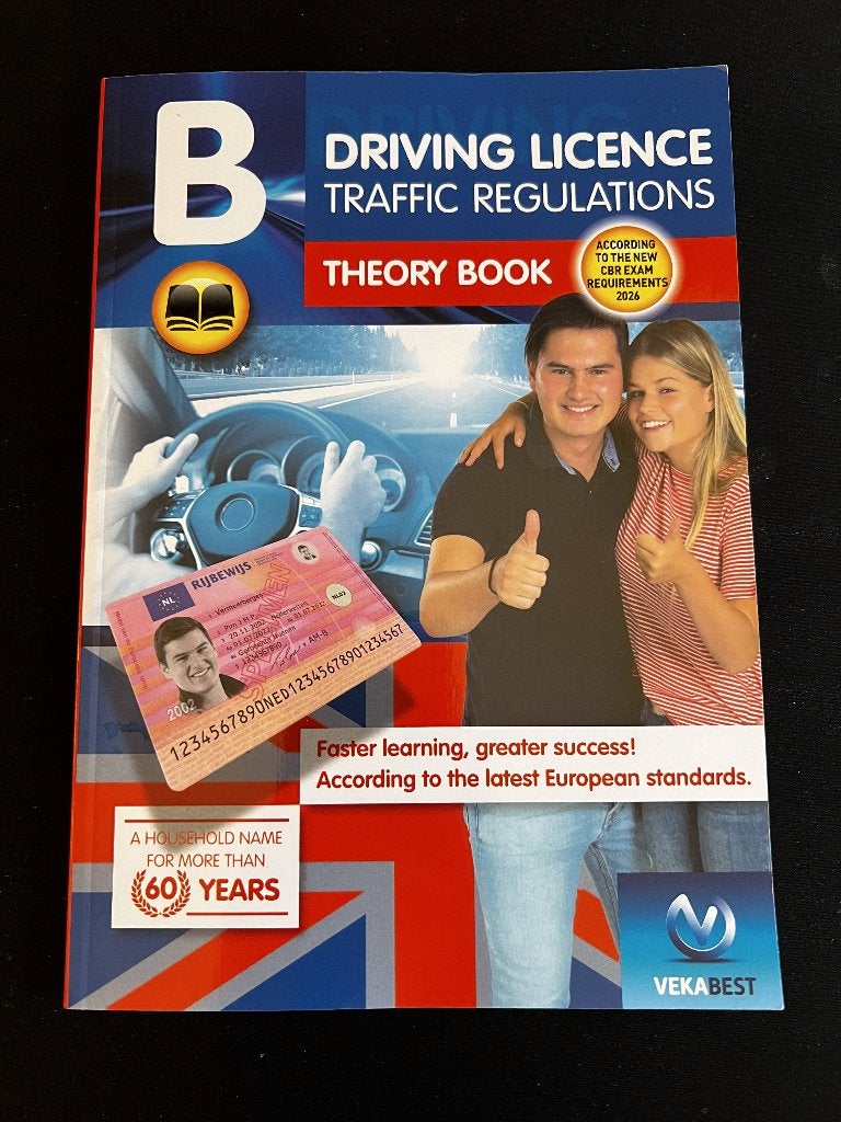 Theory Book Driving Licence B, Ophalen, Zo goed als nieuw