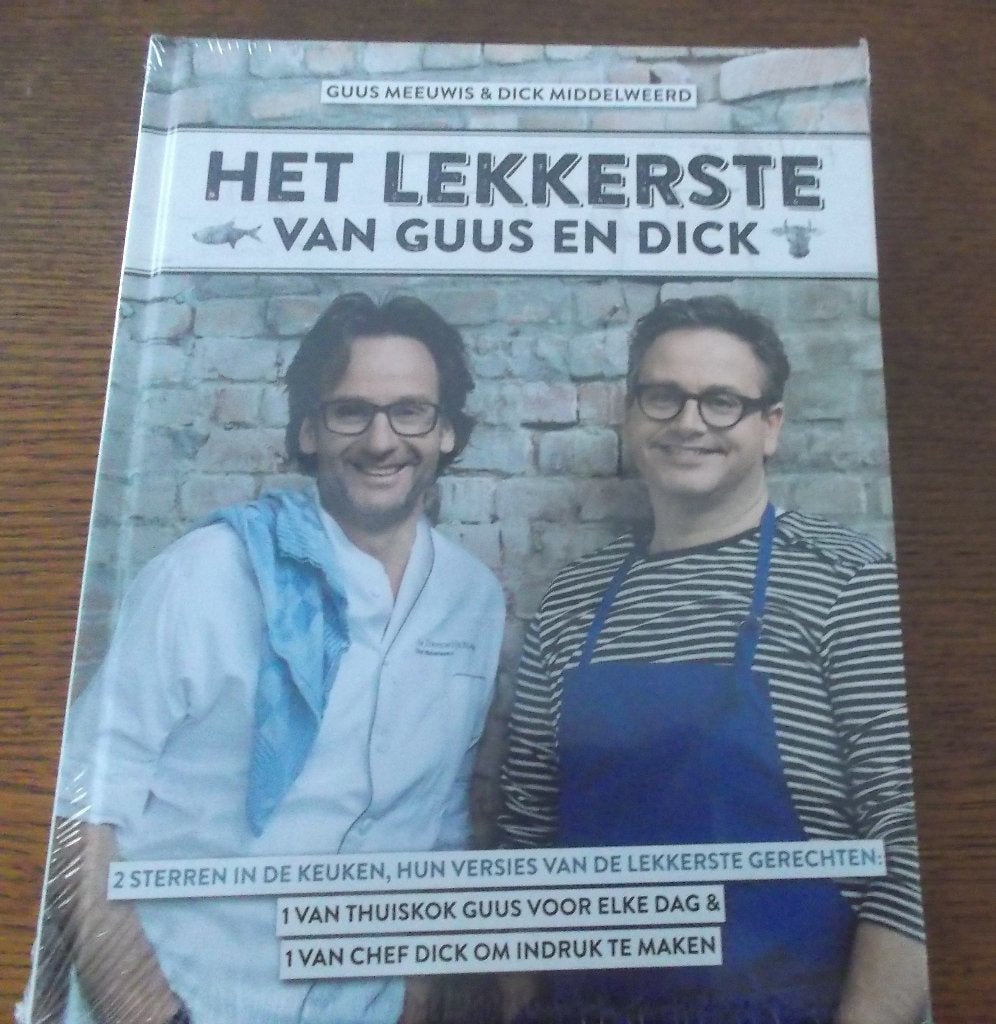 Het lekkerste van Guus Meeuwis en Dick (hard cover, nieuw), Ophalen, Nieuw, Guus Meeuwis en Dick, Overige gebieden