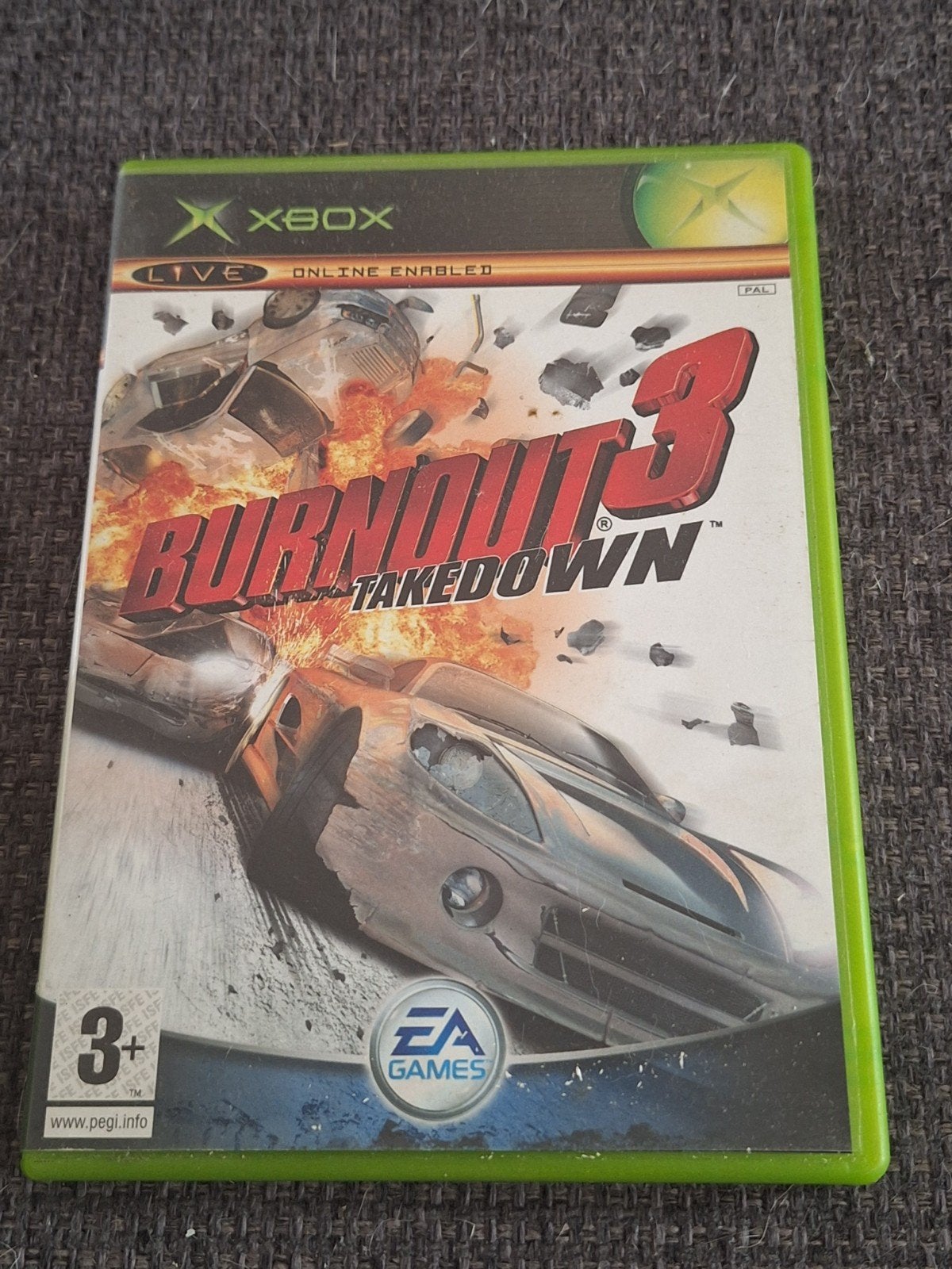 burnout 3 xbox game, Spelcomputers en Games, Games | Xbox Original, 1 speler, Racen en Vliegen, Ophalen of Verzenden, Zo goed als nieuw