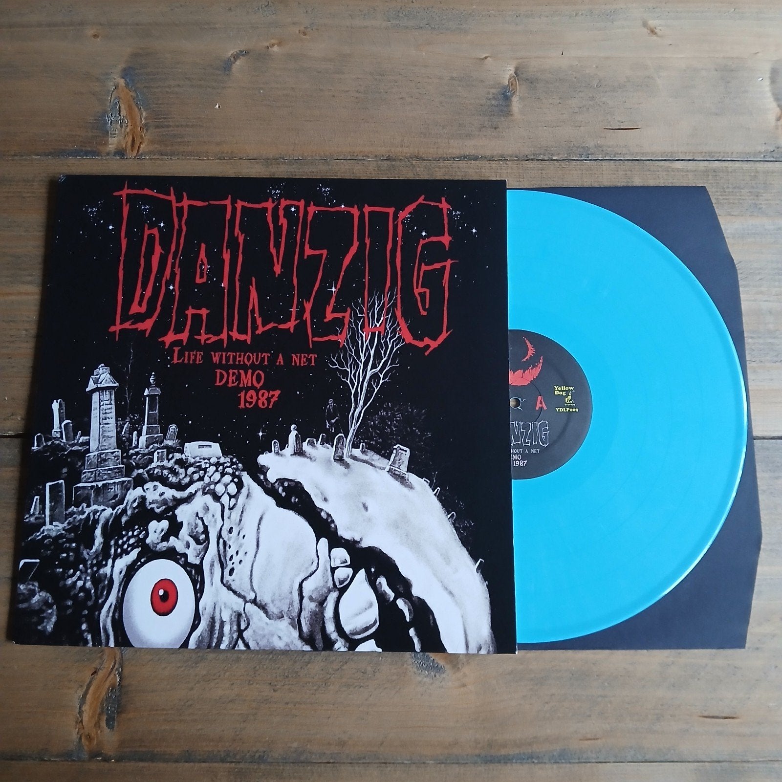 🔴 Danzig ☆ Life without a net demo 1987 • Blauw Vinyl, Cd's en Dvd's, LP, Speciale editie, Ophalen of Verzenden, Zo goed als nieuw