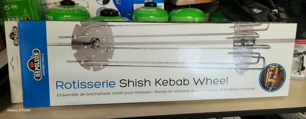 Napoleon Rotisserie Shish Kebab Wheel - Nieuw in doos, Ophalen of Verzenden, Nieuw, Napoleon