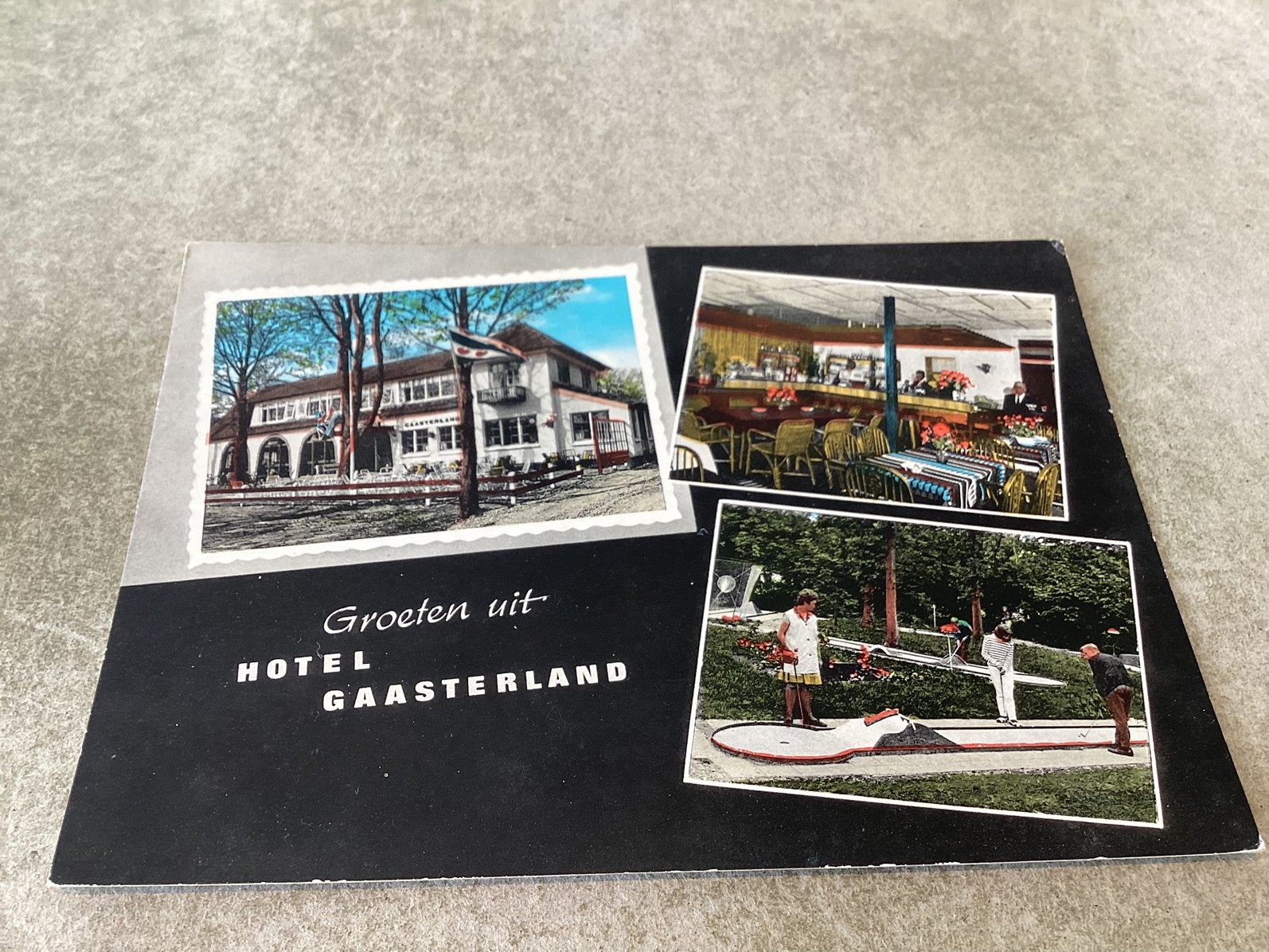 Rijs ( Fr.).     Hotel  Cafe Pension  ,, Gaasterland”, Verzamelen, Ophalen of Verzenden, Friesland