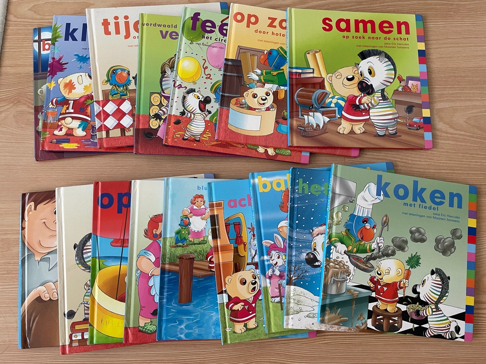 16 kinderboeken: Hotel de Botel, Ophalen of Verzenden, Gelezen, 3 tot 4 jaar