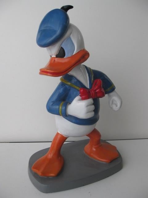 DISNEY BEELD van DONALD DUCK in prima nieuwstaat, Ophalen, Donald Duck, Zo goed als nieuw, Beeldje of Figuurtje