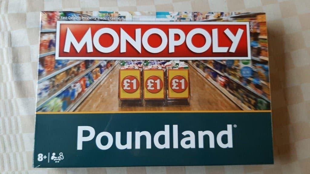 bordspel seal UK Engeland Monopoly Poundland Monopolie, Vijf spelers of meer, Ophalen of Verzenden, Nieuw, Monopoly