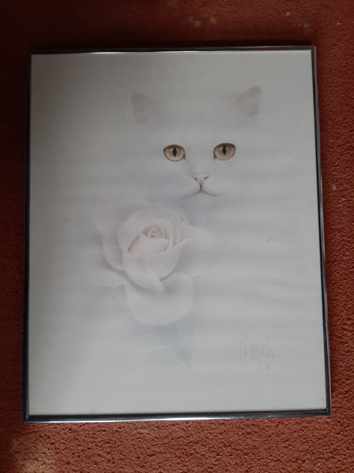 2 Schilderijen met Poes, Ophalen