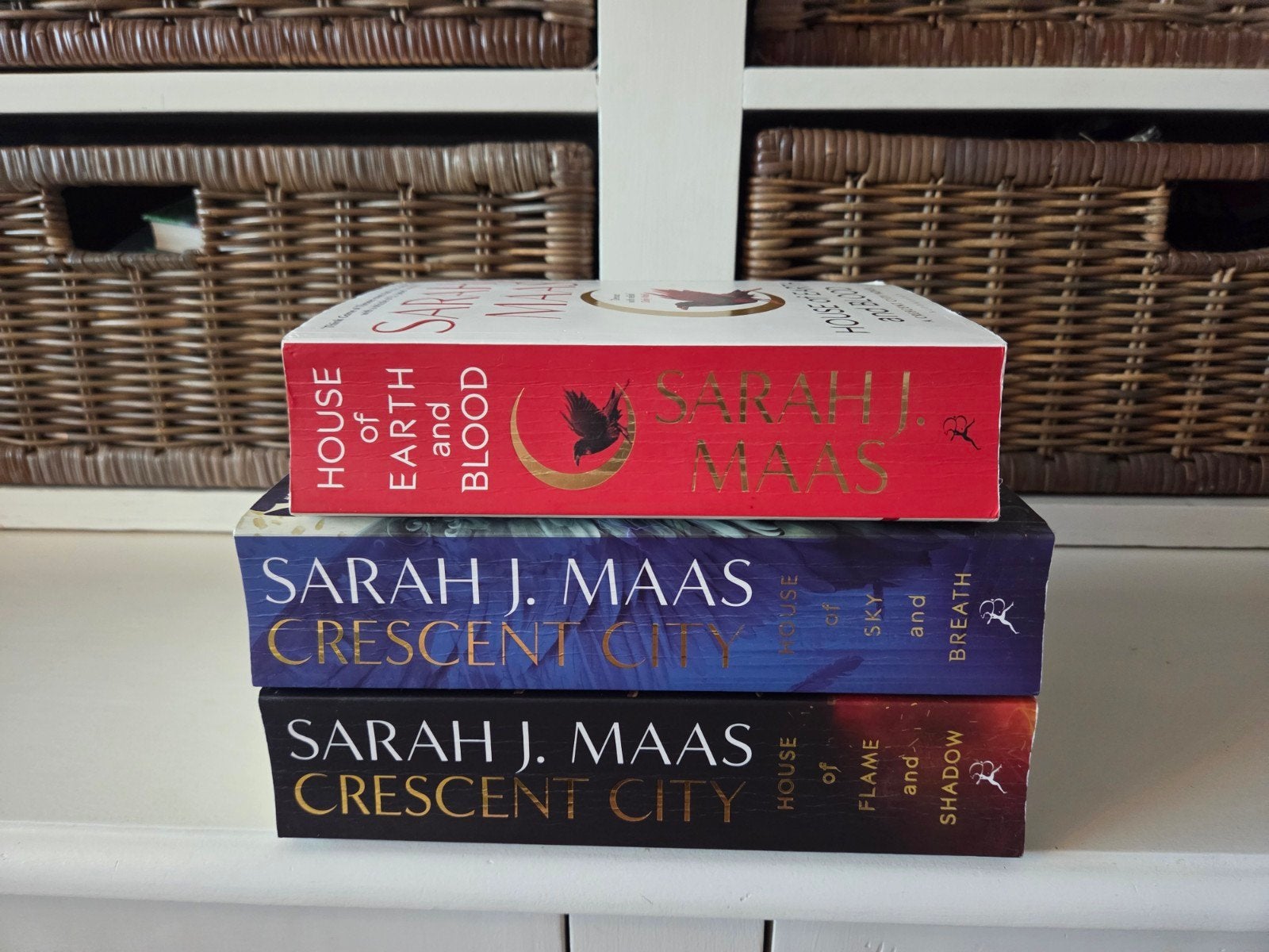 Sarah J Maas - Cresent serie, Boeken, Ophalen of Verzenden, Gelezen