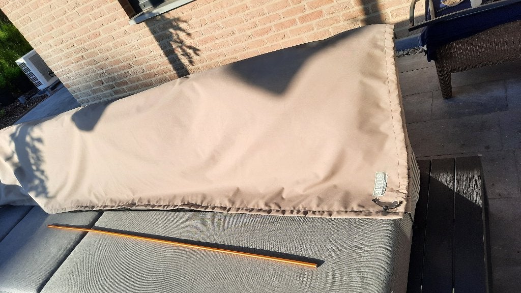 Raffles parasolhoes voor zweefparasol, Ophalen, Zo goed als nieuw, Minder dan 1 meter, Parasolhoes