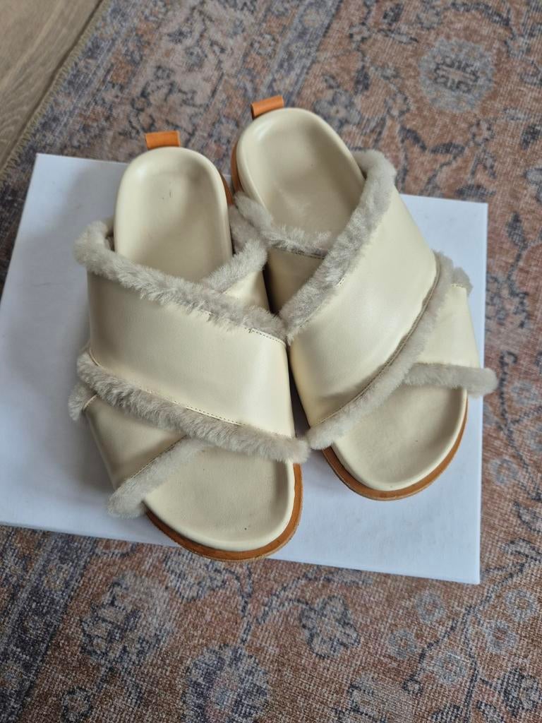 Forte forte sandalen - Maat 38, Beige, Torta Torta, Gedragen, Sandalen of Muiltjes