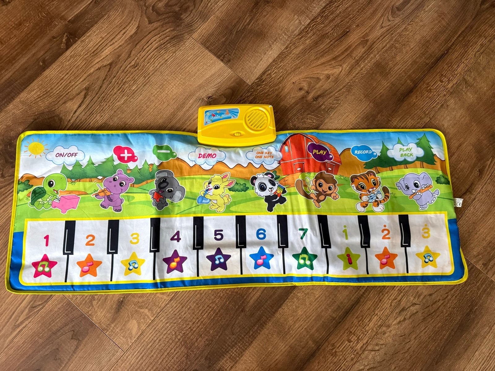 Interactief Speelkleed met Piano en Dieren Geluiden, Kinderen en Baby's, Ophalen of Verzenden, Gebruikt, Speelkleed, Met geluid