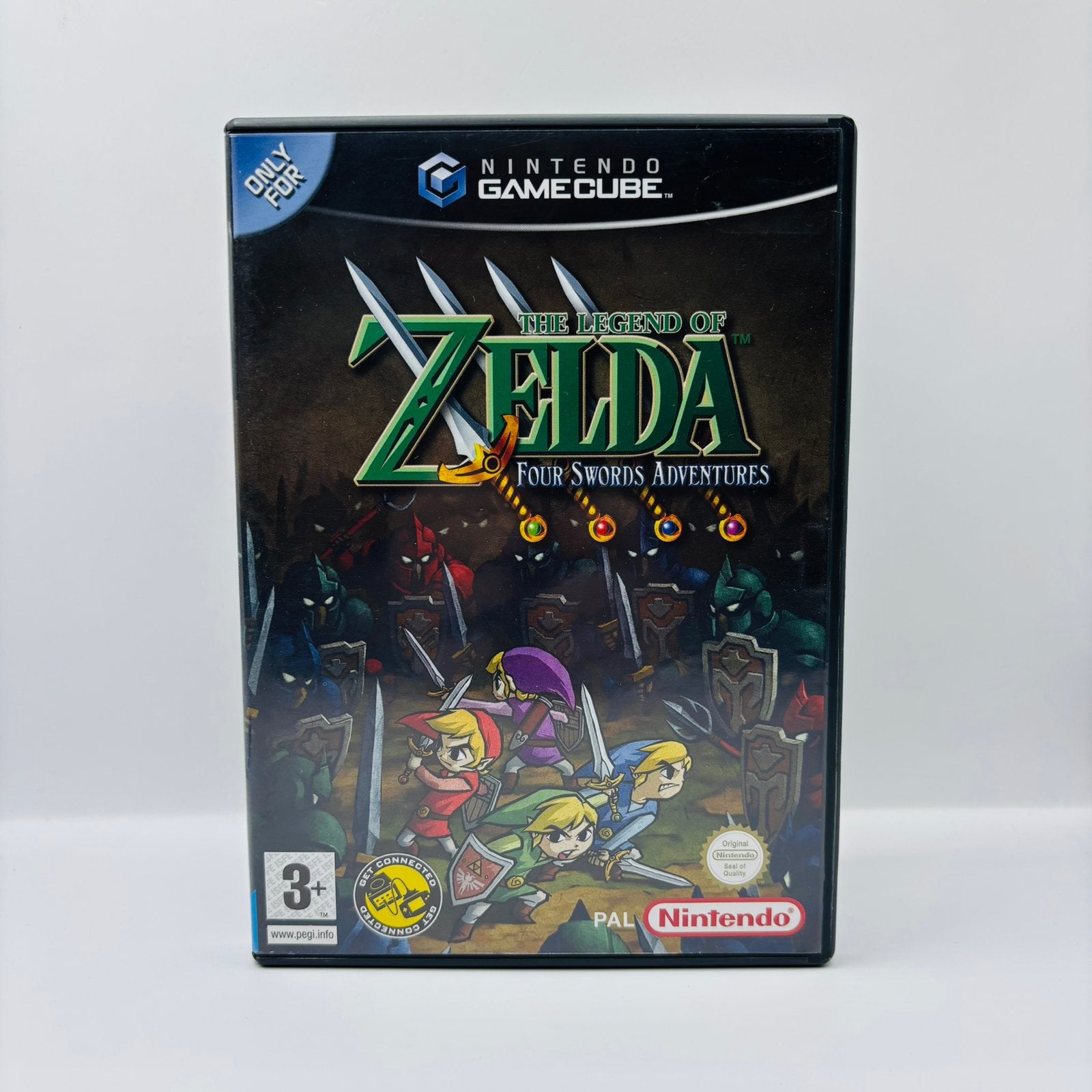 The Legend Of Zelda Four Swords Adventures Nintendo GameCube, Spelcomputers en Games, Games | Nintendo GameCube, Nintendo, Nintendo