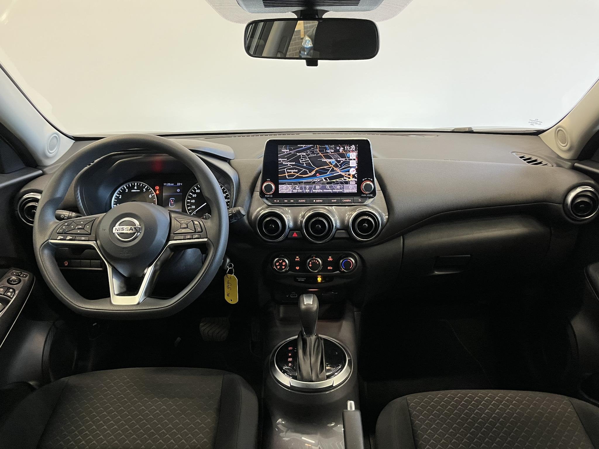 Nissan Juke 1.0 DIG-T 114pk Automaat Business Edition Naviga, Auto's, Stof, Gebruikt, Euro 6, Bedrijf