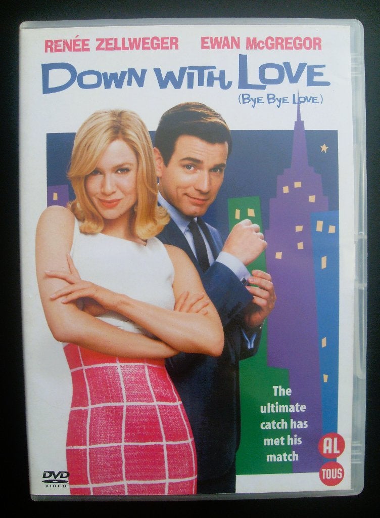Down with Love (originele dvd) Renee Zellweger, Alle leeftijden, Nederlands, Romantische komedie, Ophalen of Verzenden