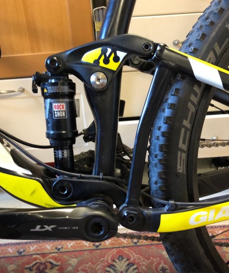 Giant Anthem X advanced 27,5 Full Suspension Mountainbike, Ophalen, Gebruikt, 49 tot 53 cm, Giant