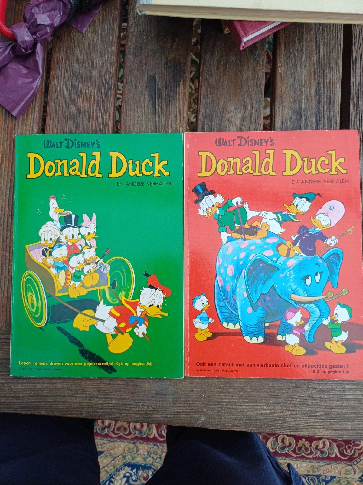 Donald Duck, Boeken, Stripboeken, Walt Disney, Meerdere stripboeken, Ophalen, Gelezen