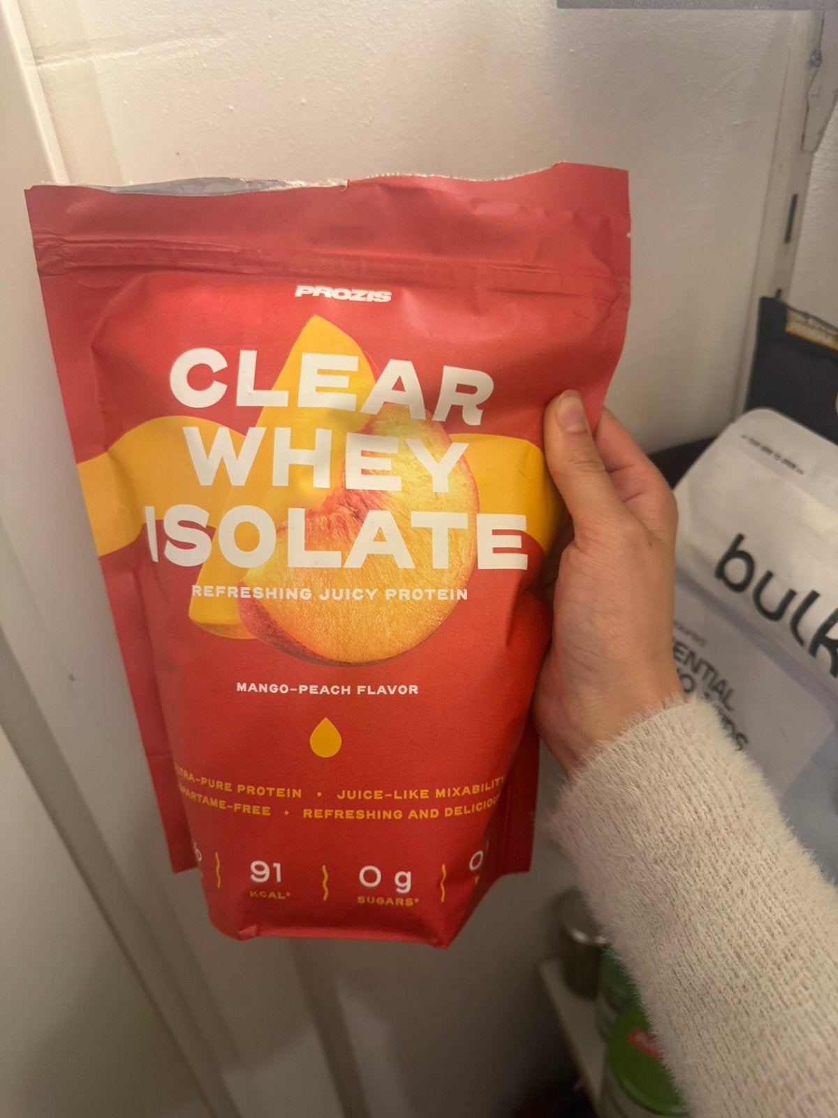 CLEAR WHEY MANGO PEACH, Ophalen of Verzenden