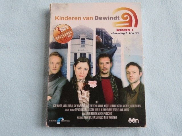 3 DVD-box TV-serie De Kinderen van De Windt, seizoen 1, Seizoen 1, Alle leeftijden, Drama, Zo goed als nieuw