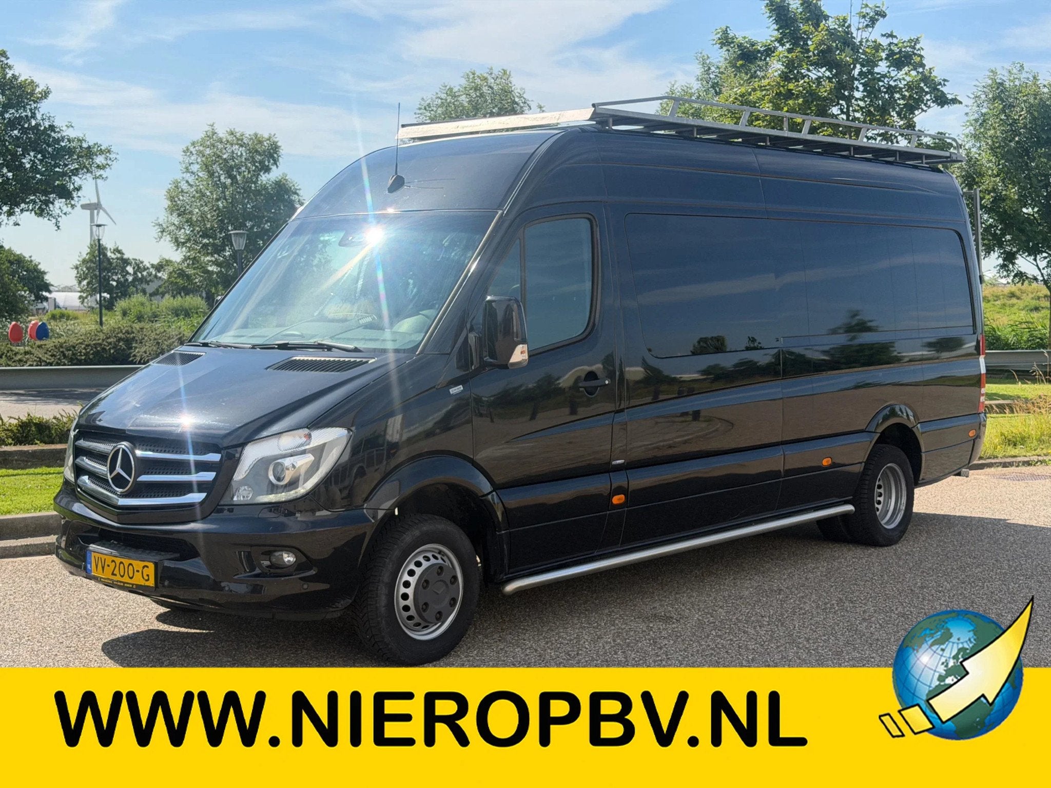 Mercedes-Benz Sprinter 519CDI L3H2 Dubbelcabine Automaat Air, Auto's, Bestelauto's, Automaat, Achterwielaandrijving, Gebruikt