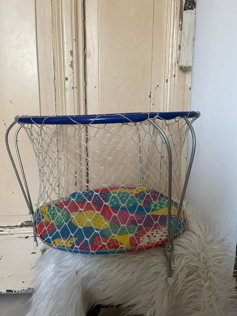 Vintage inklapbare poppenboxje, Ophalen of Verzenden, Gebruikt, Jongen of Meisje