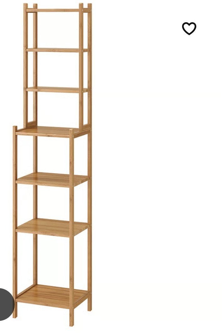 Ikea bamboe rek, Ophalen, Gebruikt