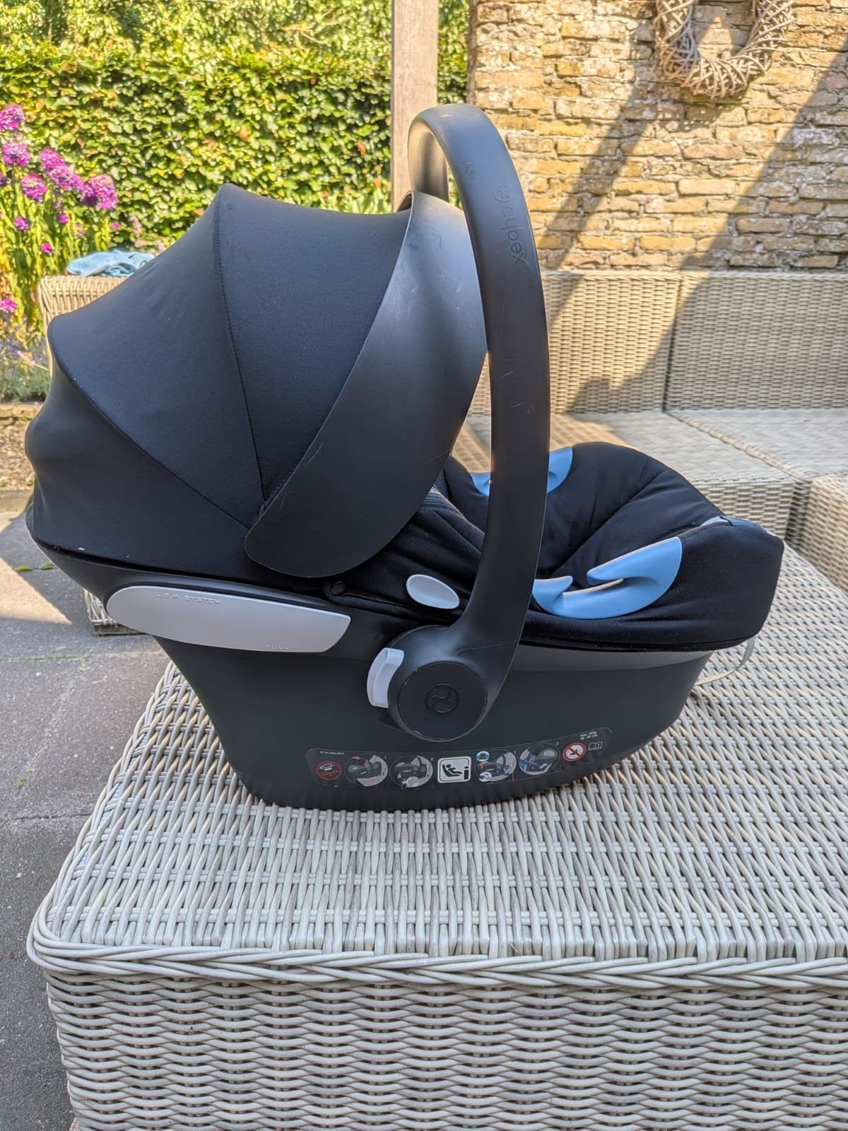 Cybex Aton M i-Size & Base M i-Size, Kinderen en Baby's, Autostoeltjes, Gebruikt, Isofix, 0 t/m 13 kg, Ophalen
