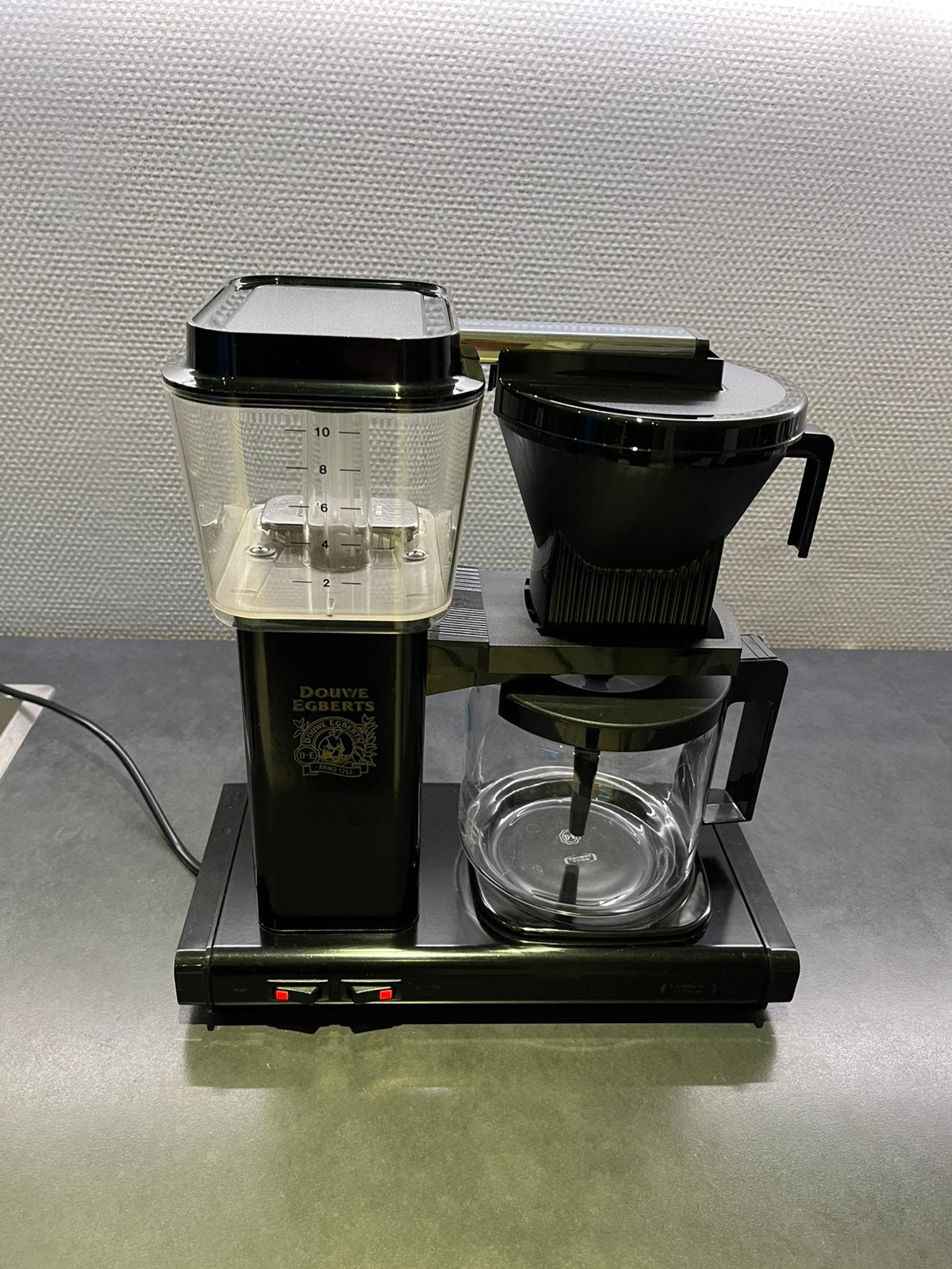 Douwe Egberts koffiezetapparaat - Zwart, Ophalen of Verzenden, Gebruikt, Douwe Egberts