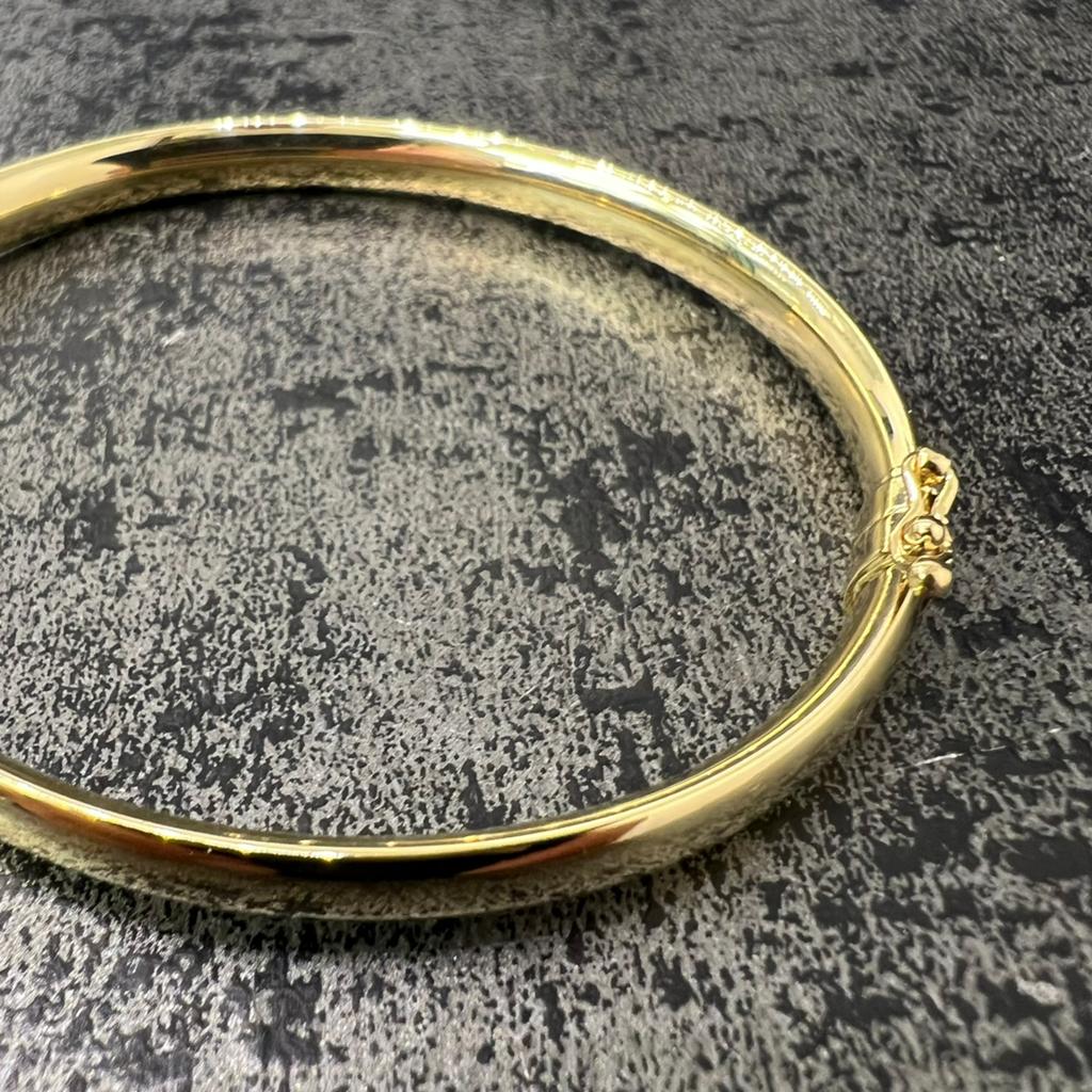 14 karaat gouden slavenarmband prachtig armband, Ophalen of Verzenden, Zo goed als nieuw, Goud