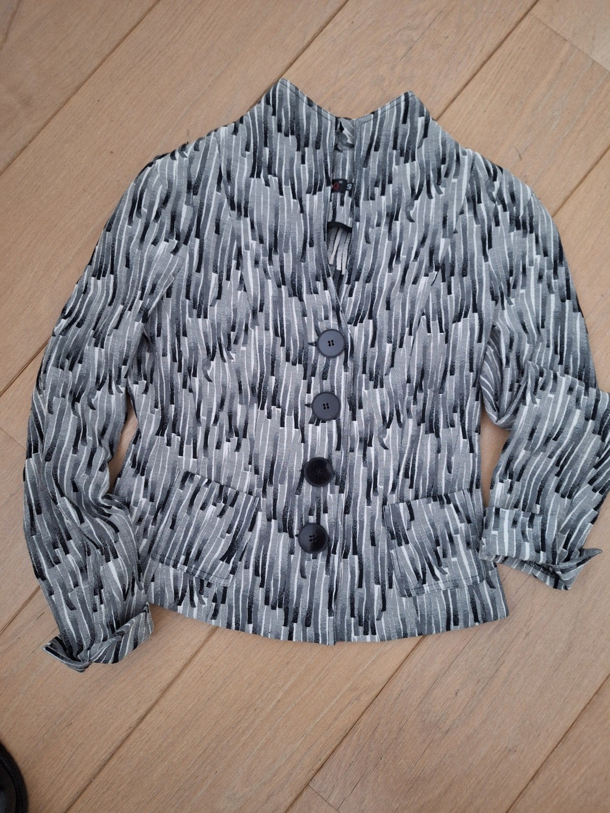 Jasje, Maat 38/40 (M), Zwart, Moq, Nieuw