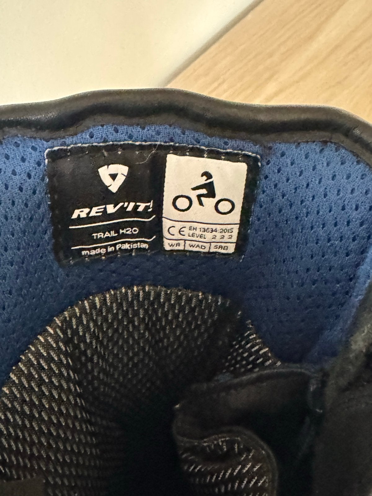 REV'IT! Trail H2O Motorlaarzen 42 - Waterdicht en Comforta, Ophalen of Verzenden, Tweedehands, Dames, Laarzen