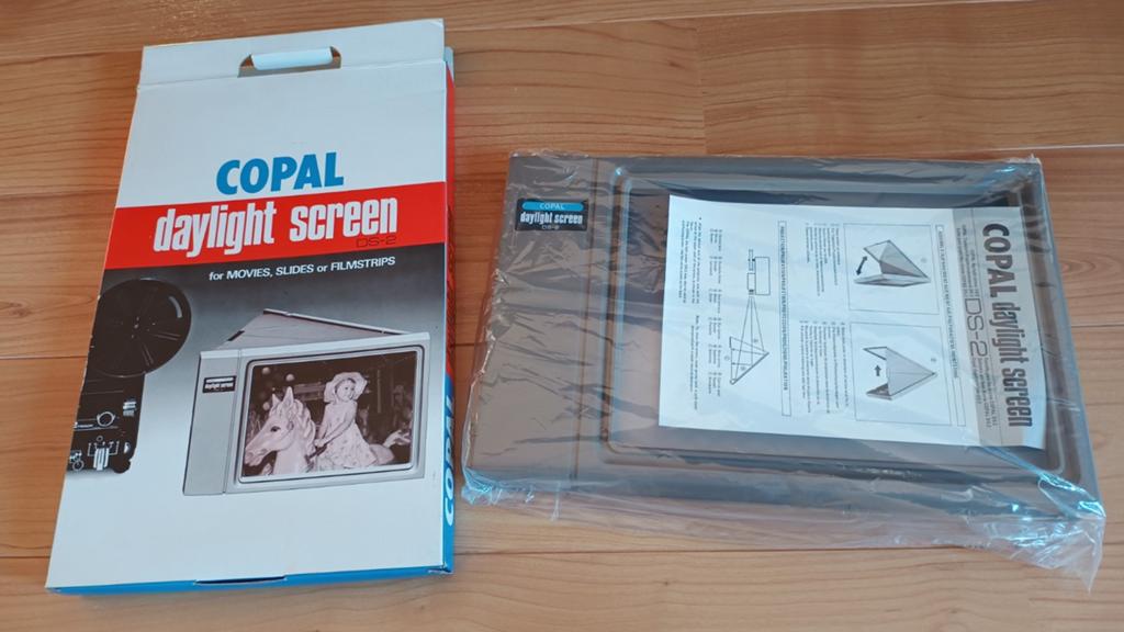 Copal daylight screen / daglichtscherm, Ophalen