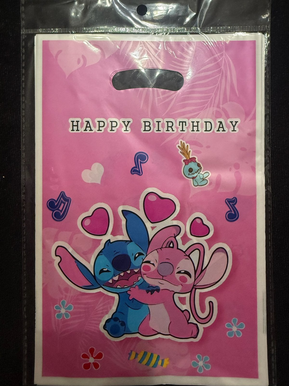 Stitch traktatie tasje/zakje, Ophalen of Verzenden, Nieuw, Feestartikel, Verjaardag
