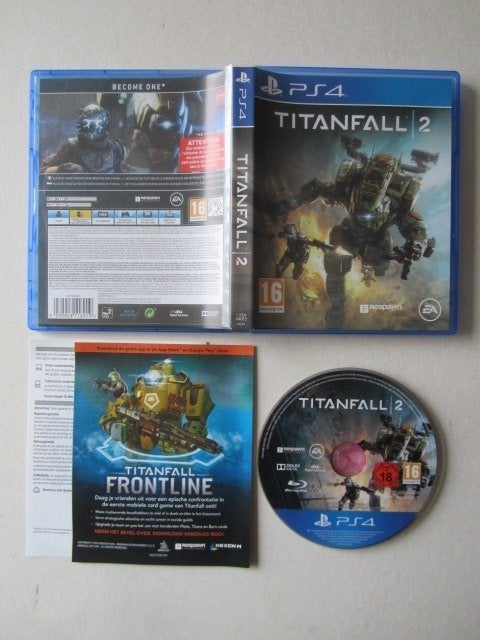 Titanfall 2 Playstation 4 PS4, Spelcomputers en Games, Avontuur en Actie, Vanaf 18 jaar, 1 speler, Nieuw