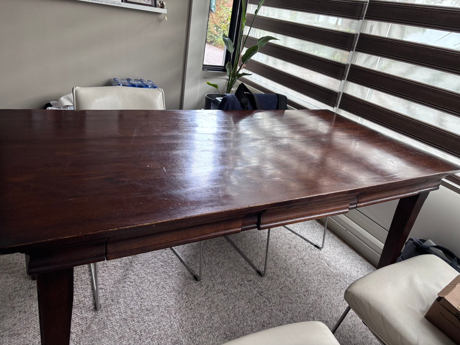 Eettafel 1.80, Ophalen, Gebruikt, 100 tot 150 cm, Vijf personen of meer
