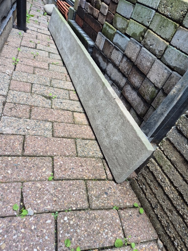 Betonplaat, Ophalen, Gebruikt, Overige typen, Minder dan 5 m²