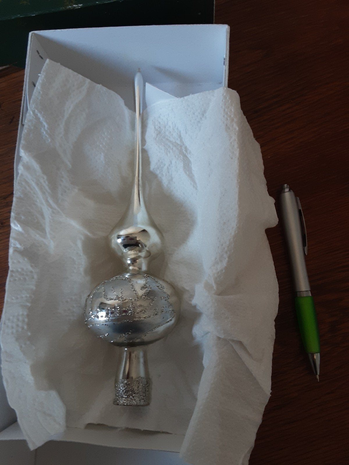 piek, glas, Ophalen