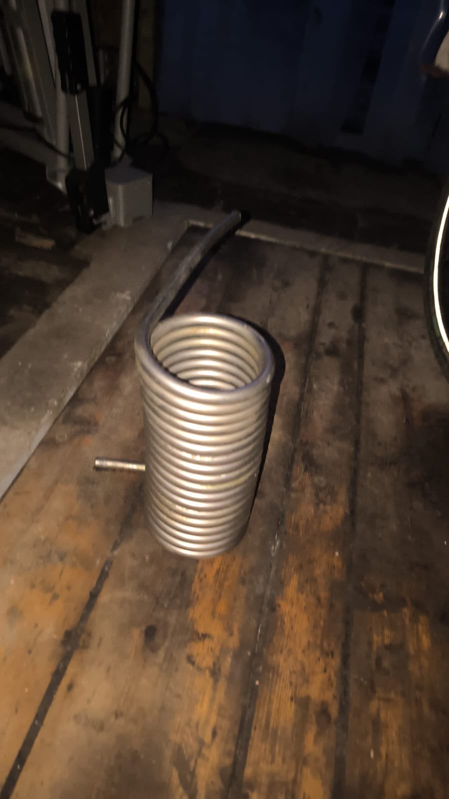 5 meter RVS spiraal 1/2 inch, Ophalen of Verzenden, Gebruikt