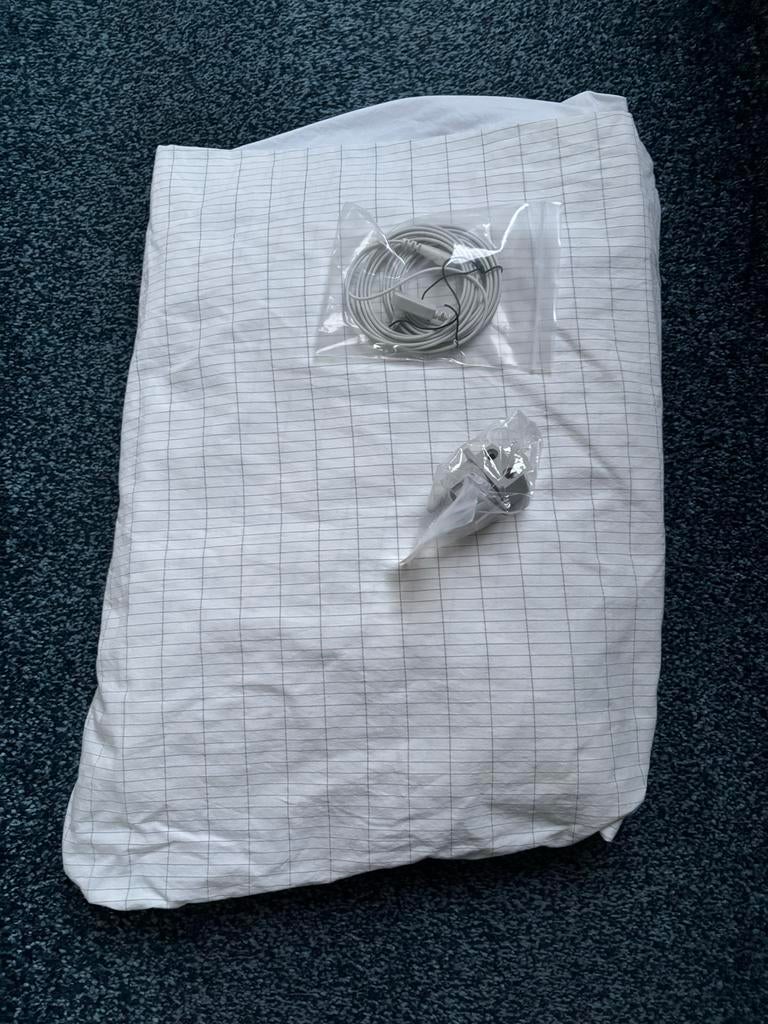 Aardingslaken met kabel en stekker, Huis en Inrichting, Slaapkamer | Beddengoed, Tweepersoons, Ophalen of Verzenden, Zo goed als nieuw