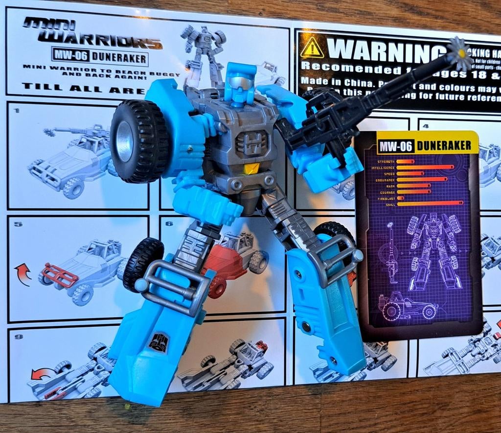 Transformers Duneraker MW06 Beachcomber iGear, Overige generaties, Ophalen of Verzenden