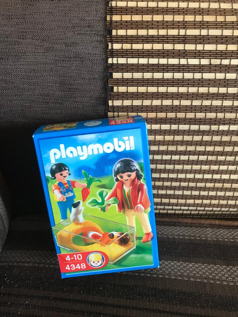 playmobil 4348 kinderen met cavia's, Ophalen of Verzenden, Zo goed als nieuw, Complete set