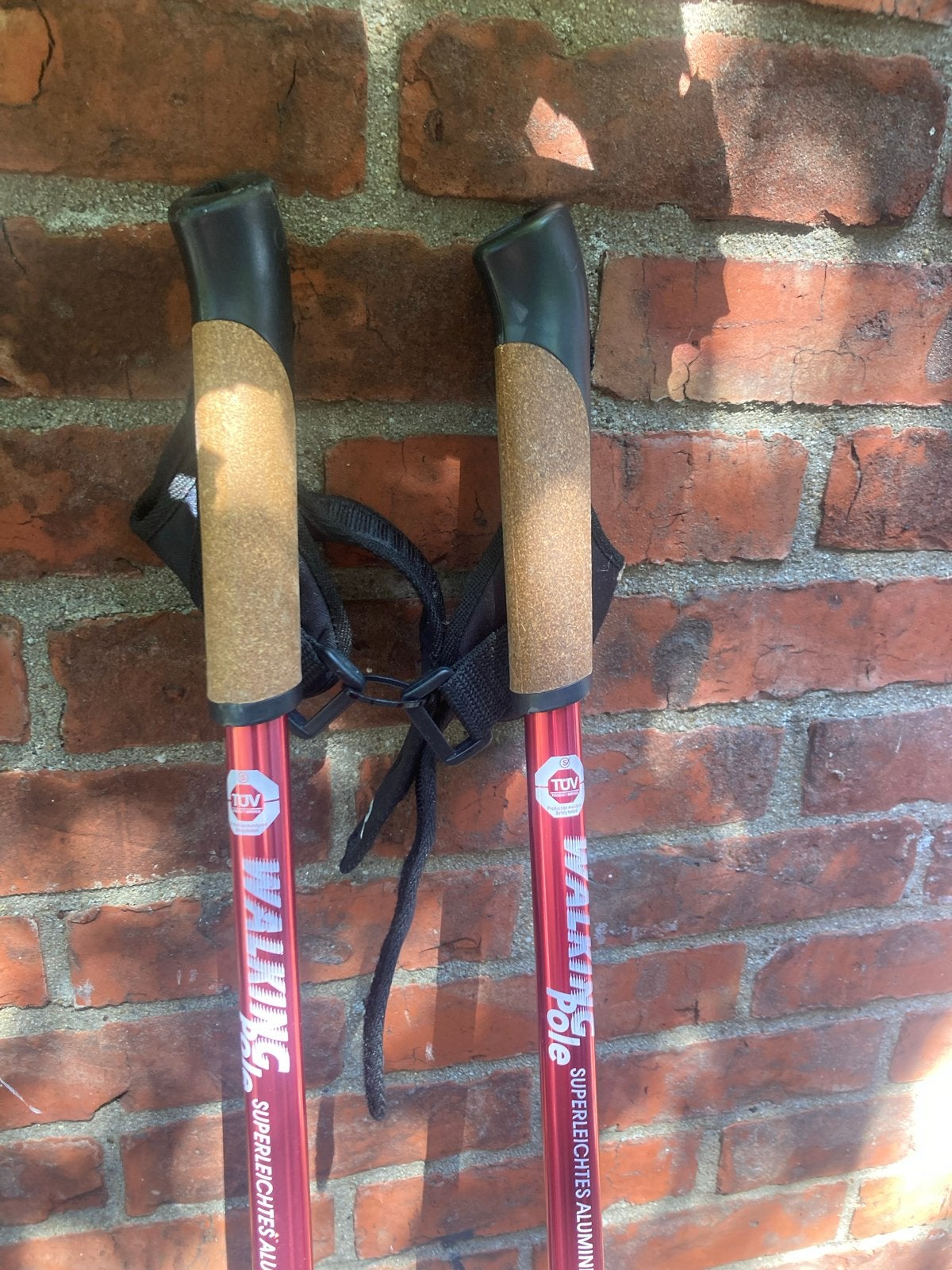 Nordic Walking Stokken - 4 stuks - Koopje!, Ophalen of Verzenden, Gebruikt, Wandelstok