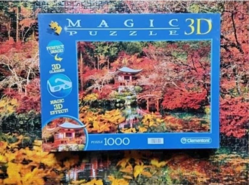 Clementoni puzzel 3D Oriënt Dream, Ophalen, 500 t/m 1500 stukjes, Zo goed als nieuw, Rubik's of 3D-puzzel