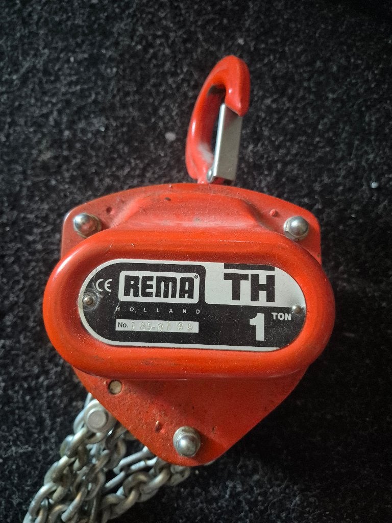 Kettingtakel Rema, Ophalen, Nieuw, Handmatig