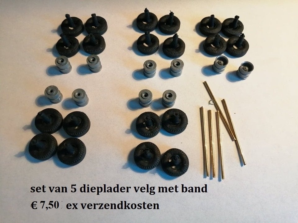 semie dieplader velg met banden set, Ophalen of Verzenden, Nieuw, Bus of Vrachtwagen
