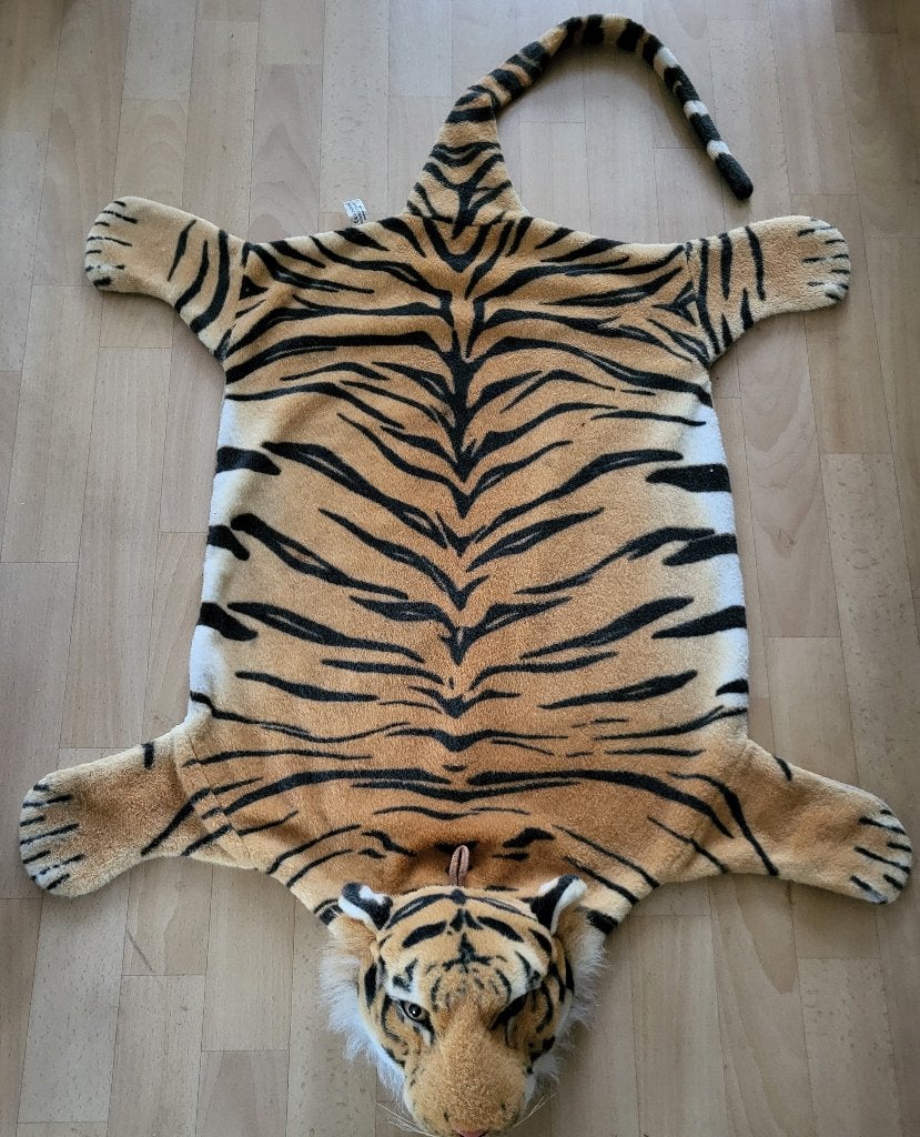 tijger vloerkleed+grote krokodil voor kinder/speelkamer, Ophalen, Kleed of Kussen